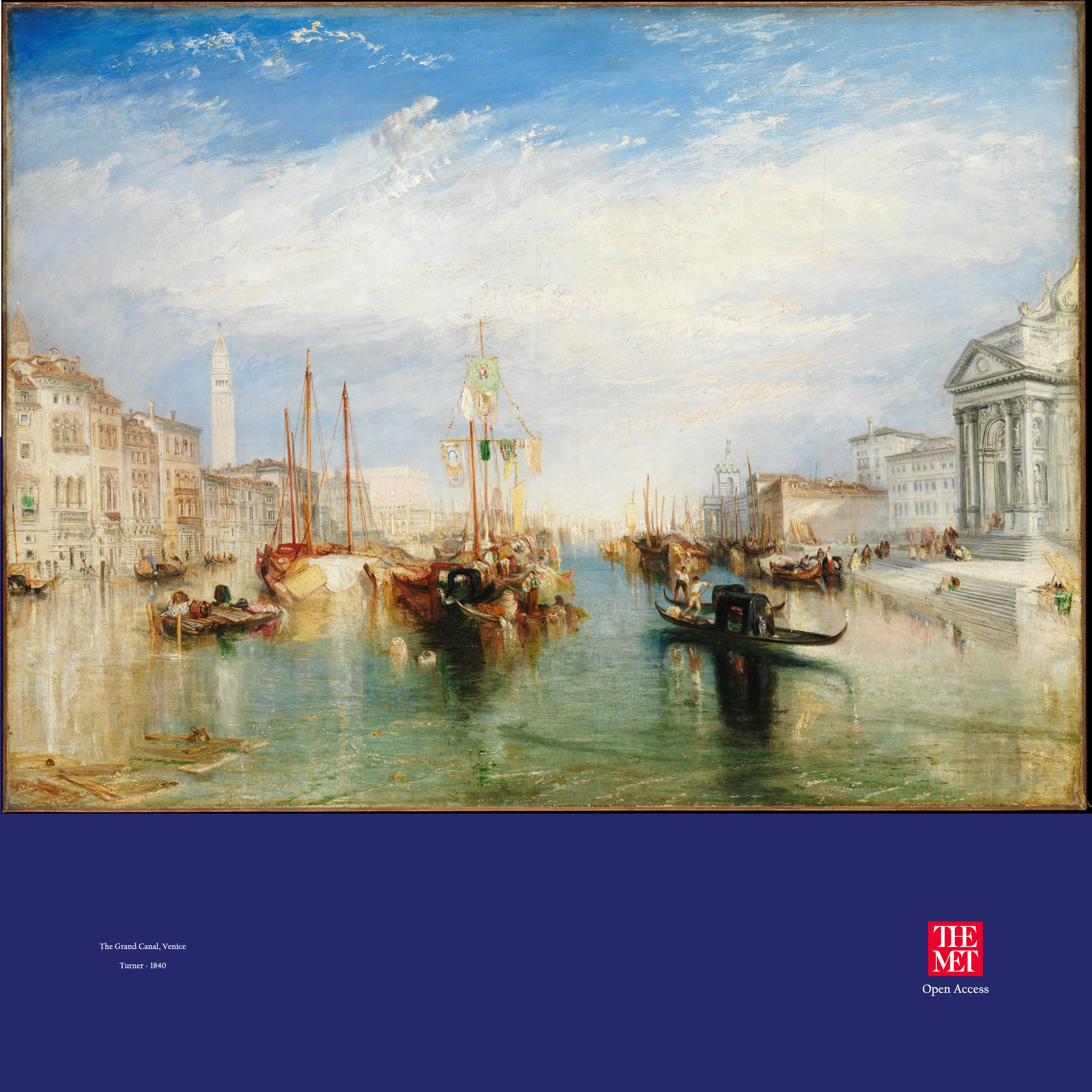 Joseph Mallord William Turner - 1840 The Grand Canal, Venice